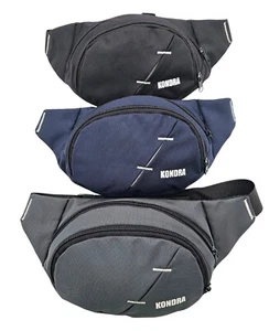 Hüfttasche Bauchtasche für Damen und Herren Hüfttasche mit verstellbarem Riemen - Bild 1 von 35