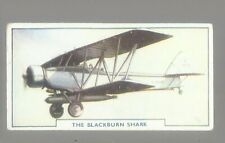 1938 GODFREY PHILLIPS AIRCRAFT  #25  THE BLACKBURN SHARK  EX/MT+  SERIES 1