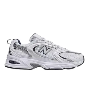 Big Deals!! NewBalance Unisex 530 White with Natural Indigo Sneakers - FREESHIP - Picture 1 of 5