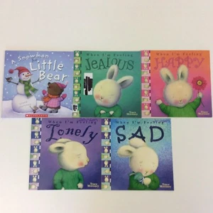 Trace Moroney Feelings Presch Kindergarten 1st Grade Reader 5 Picture Book Lot - Picture 1 of 4