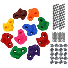 ALPIDEX Kinder Klettergriffe Klettersteine für Kletterwand belastbar bis 200 kg