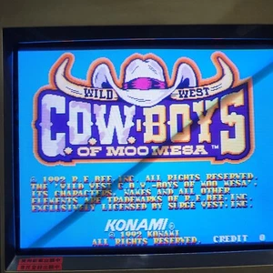 Wild West C.O.W.-Boys of Moo Mesa - JAMMA Arcade PCB (KONAMI) non ufficiale - Foto 1 di 4