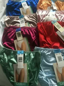 GELMART SWEET SUPPORT SATIN BIKINI HI-CUT STYLE 0099 - Picture 1 of 12