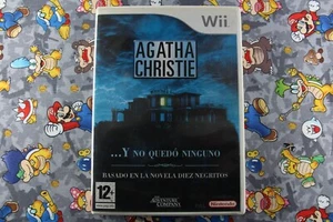NINTENDO WII AGATHA CHRISTIE Y NO QUEDO NINGUNO MUY BUEN ESTADO PAL ESPAÑA - Picture 1 of 3
