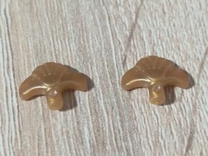 PLAYMOBIL X2 ADORNO DORADO TRENZA PRINCESAS HADAS PRINCESA TURBANTE REYES MAGOS - Imagen 1 de 1
