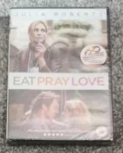 Eat Pray Love Dvd Film Movie Julia Roberts New & Sealed - Picture 1 of 1
