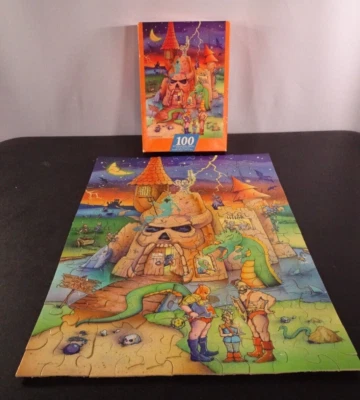 1987 Springbok Hallmark Puzzle "Monsters and Mystery" 100 pcs / PZL1207 Complete - Image 1 of 4