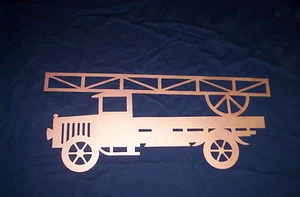 Kupfer Motiv, Feuerwehr, Oldtimer, Wetterfahne, Wetterhahn, Deko, Geschenk - Bild 1 von 1