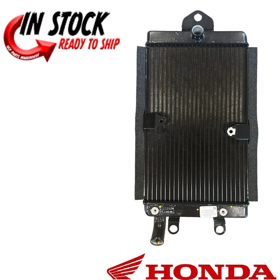 HONDA RADIATOR 2004-2008 VTX1800 N R S T OEM GENUINE 19010-MCV-R11 - Image 1 of 4
