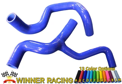 Kit de manguera de refrigerante de radiador de silicona para Ford Focus ST170 2,0 L 2002 2003 2004 AZUL Foto 1 de 4