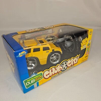 Chub City - RC Radio Control Car / Hummer H2 - gelb von Jada Toys -90398 (K202) - Bild 1 von 4