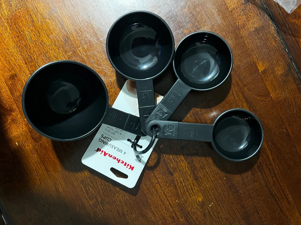 KitchenAid Measuring Cups, Set of 4, Tangerine - Image 1 of 4