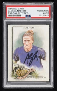 Alyssa Naeher Signed 2022 Topps Allen & Ginter Worlds Champions Card #267 (PSA) - Bild 1 von 2
