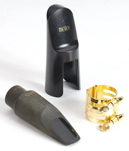 Meyer Alto Saxophone Mouthpiece, NY, Hard Rubber, 6M - Picture 1 of 5