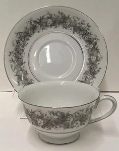 Set tazze e piattini con piedini Sango FIORENTINE (più disponibili) - Foto 1 di 4