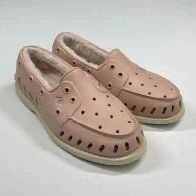 NEW Sperry Shoes Womens 9 Blush Pink Faux Fur Float Boat - Image 1 of 4