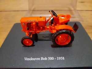 Tracteur - Vendeuvre Bob 500 - 1958 - UNIVERSAL HOBBIES - 1/43 - dans sa boite