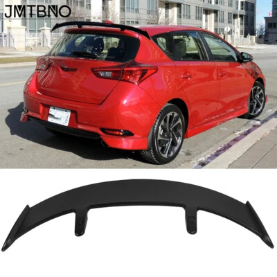 Para 2016 Scion iM preto fosco estilo GT teto traseiro spoiler asa lábio superior universal - Imagem 1 de 4