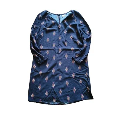 Vestido informal Old Navy para mujer talla pequeña negro funda suroeste negocios Foto 1 de 4