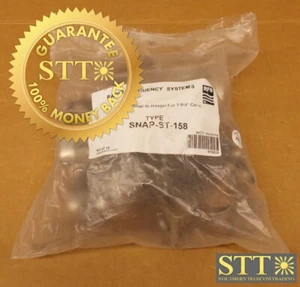 SNAP-ST-158 RFS STACKABLE SNAP-IN HANGERS FOR 1 5/8" COAX PACK OF 10 NEW - Picture 1 of 3