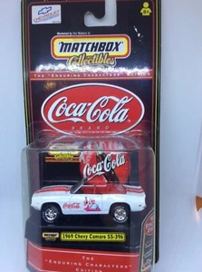 MATCHBOX COCA-COLA ENDURING CHARACTOR EDITION-1969 CHEVY CAMARO SS-396-PRISTINE - Picture 1 of 2
