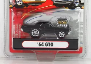 Muscle Machines 2006 Released 1964 Pontiac 64 GTO Goat Red Line Tires Black 6 - Picture 1 of 5