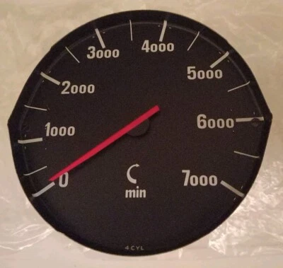 MK1 Mk2 Ford Capri NOS Rev Counter / Tachometer, 4 Cylinder Negative Earth  - Image 1 of 4