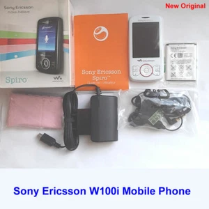 100 % Original Sony Ericsson Spiro W100i GSM GPRS 2MP entsperren Handy weiß - Bild 1 von 6