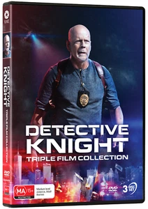 BRAND NEW Detective Knight : Triple Film Collection (DVD, R4) *PREORDER - Picture 1 of 1
