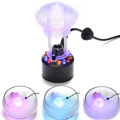 Ultrasonic Mist Maker Fogger Water Fountain Pond Color Humidifier 12 LED Light - Image 1 of 4