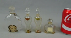 4 flacons de parfum eau de toilette Guuerlain perfume bottles - Imagen 1 de 2
