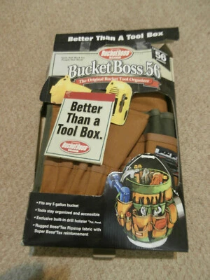 Bucket Boss 56 - 5 Gallon Bucket Canvas Tool Holder & Organizer - Image 1 of 2