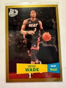 K68,453 - 2007-08 Topps 1957-58 Variations Gold #3 Dwyane Wade #/2007