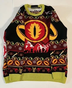 Lord Of The Rings Ugly Christmas Sweater Eye Of Sauron Size 3XL - Picture 1 of 10