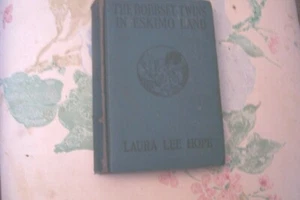 Bobbsey Twins In Eskimo Land 1936 Laura Lee Hope Green Hard Cover - Imagen 1 de 4