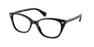 NEW Ralph 7146 Eyeglasses 5001 Black 100% AUTHENTIC - Picture 1 of 1