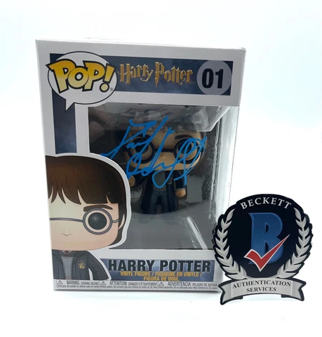 DANIEL RADCLIFFE SIGNED AUTOGRAPH FUNKO POP HARRY POTTER BECKETT BAS COA Cover
