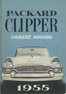 1955 Packard Clipper Owners Manual User Guide - Bild 1 von 1