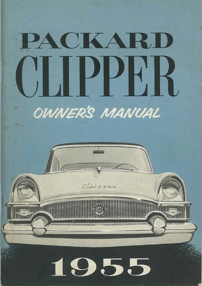 Packard Clipper 1955 manual del propietario guía del usuario Foto 1 de 1