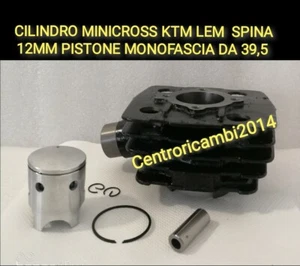 Cilindro e Pistone Monofascia Per Minicross Replica KTM LEM FRANCO Morini KIT - Foto 1 di 6