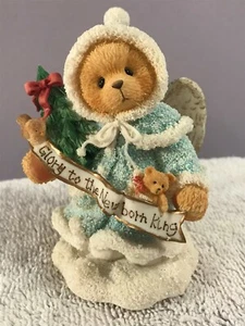 Cherished Teddies Figurine Grace Glory to Newborn King MAX4052 - Picture 1 of 9