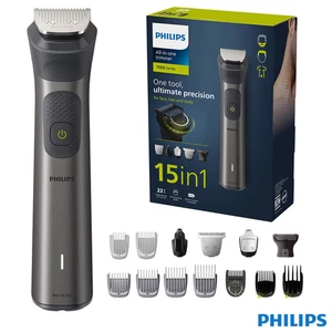 Philips Series 7000, Tagliabordi Multifunzione 15 in 1 per Barba, Testa e Corpo MG7 - Foto 1 di 12