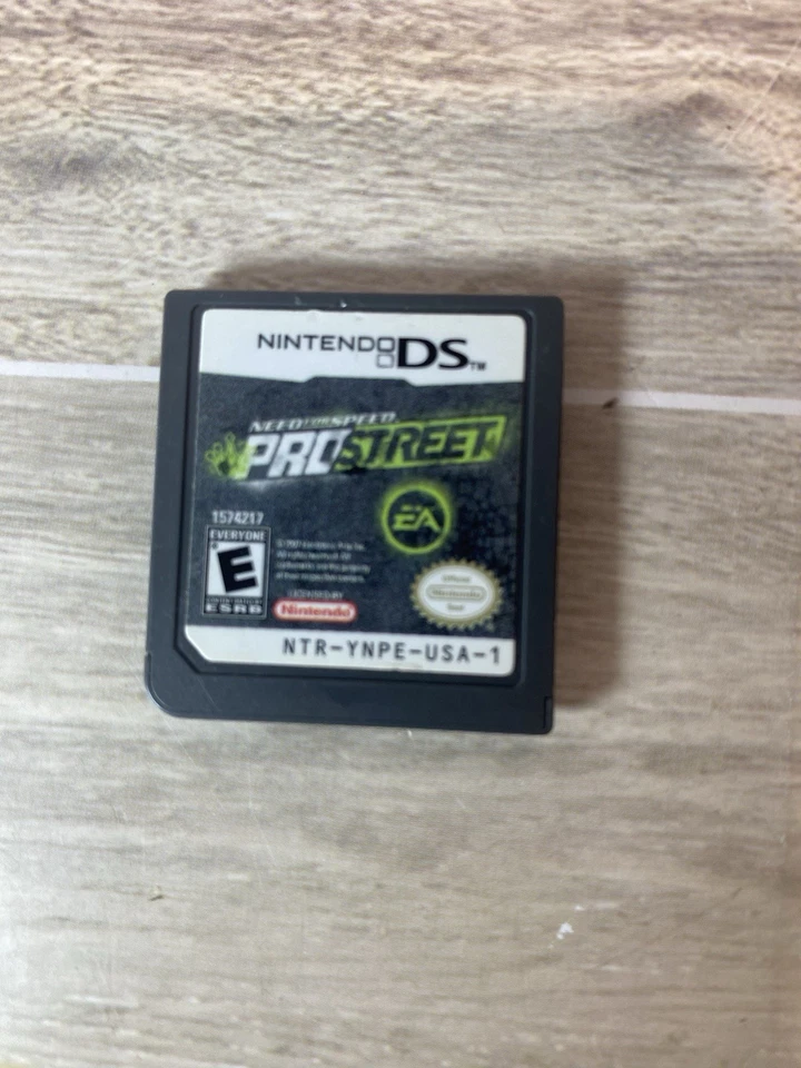 Need for Speed ProStreet Nintendo DS NDS Probado Funcionamiento Cartucho Juego de Carreras Foto 1 de 1