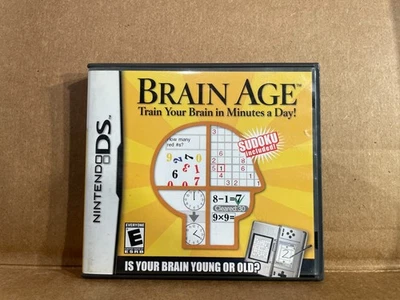 Brain Age: Train Your Brain in Minutes a Day (Nintendo DS, 2006) - Image 1 of 3