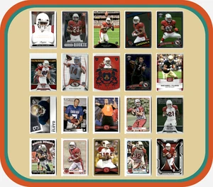 Arizona Cardinals 20-Card Lot – Floyd RCs, Ryan Williams, Peterson, Prizm - Picture 1 of 22