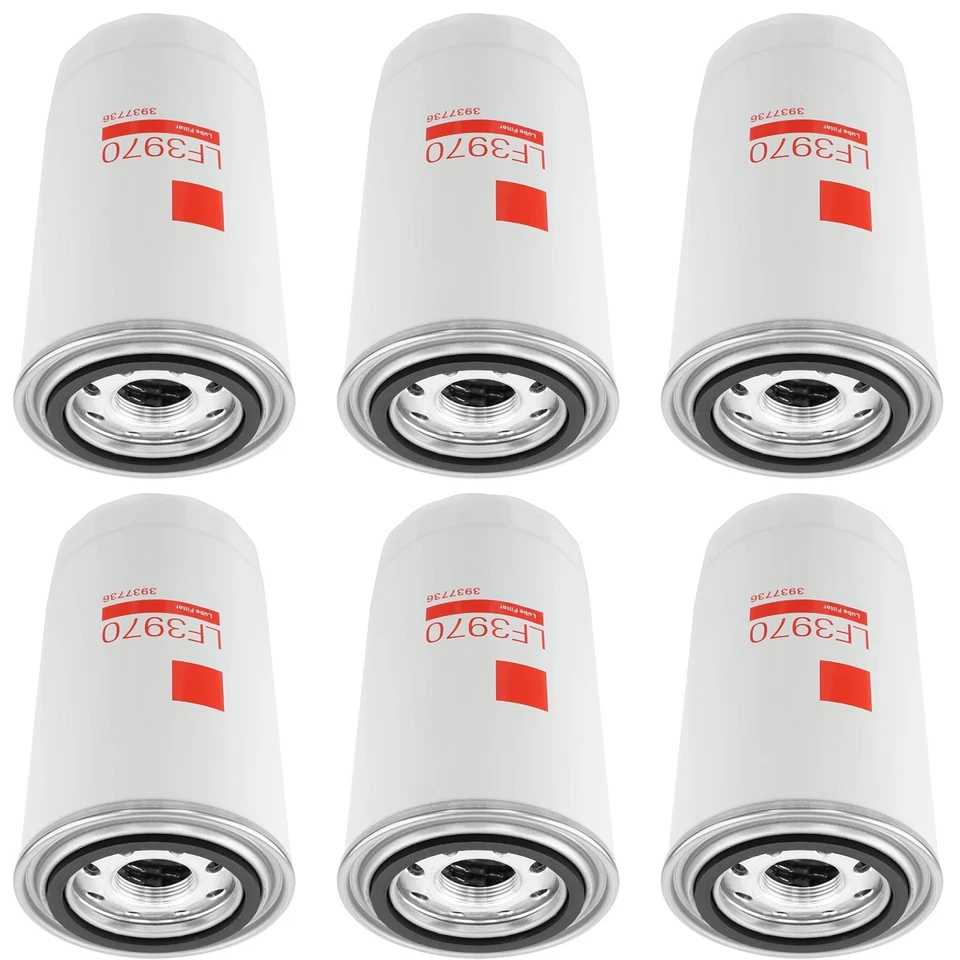 6X LF3970 Oil Filter For Fleetguard Cummins Ford Freightliner Kenworth 5.9L 6.7L - Изображение 1 из 4