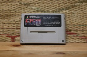 F-ZERO F Zero Nintendo Super Famicom SFC Very Good Condition!