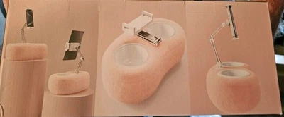 Tablet Kindle Stand Pillow Adjustable with 2 Snack Bowls for Lap - Image 1 of 4