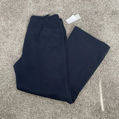Zella Sweatpants Women’s XL Navy Blue Wide Leg Lounge Pants Drawstring NWT - Image 1 of 4