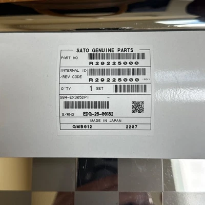 R29225000 GENUINE PART OEM PRINTHEAD 305 DPI FOR S84-EX305 DPI LABEL PRINTER NEW - Image 1 of 2